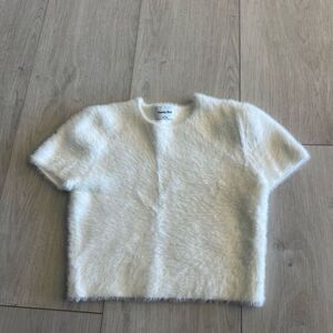 Sunday best women’s sweater crop top size s